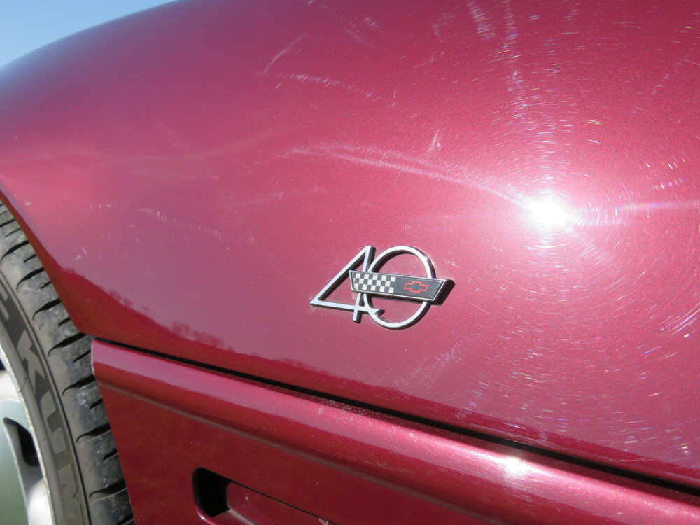 Chevrolet Corvette C4 40th Anniversary Targa