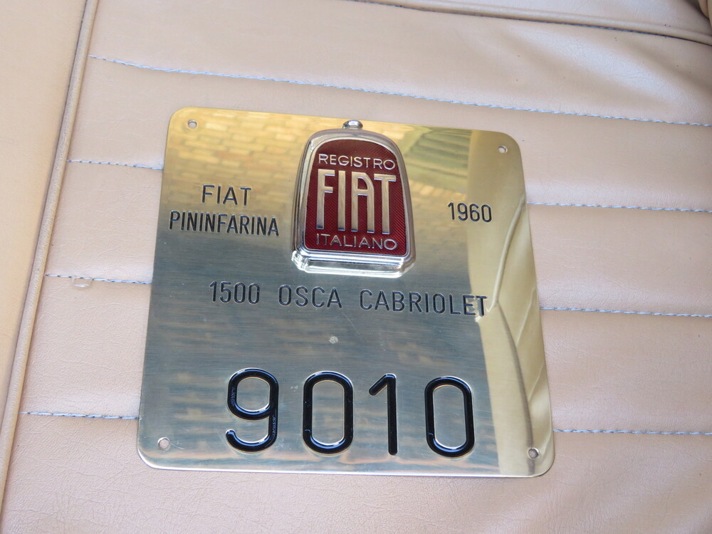 Fiat 1500 S OSCA Cabriolet