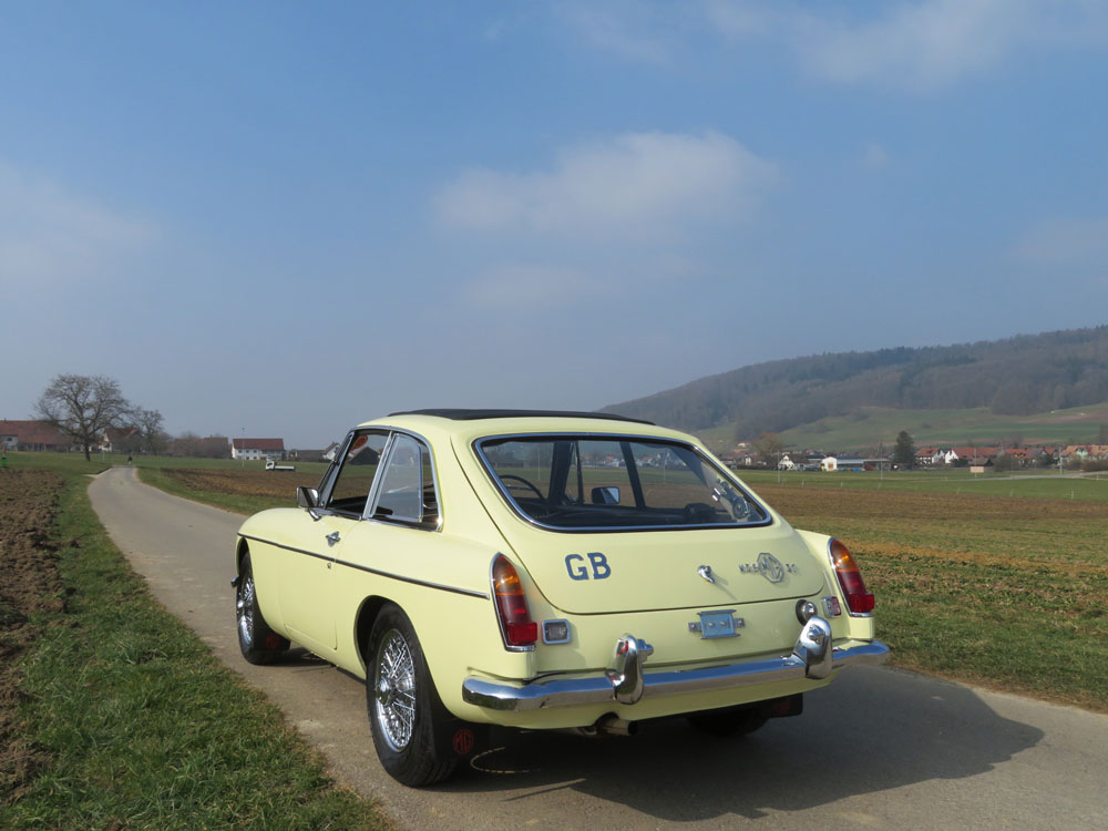 MG MGB GT Coupé