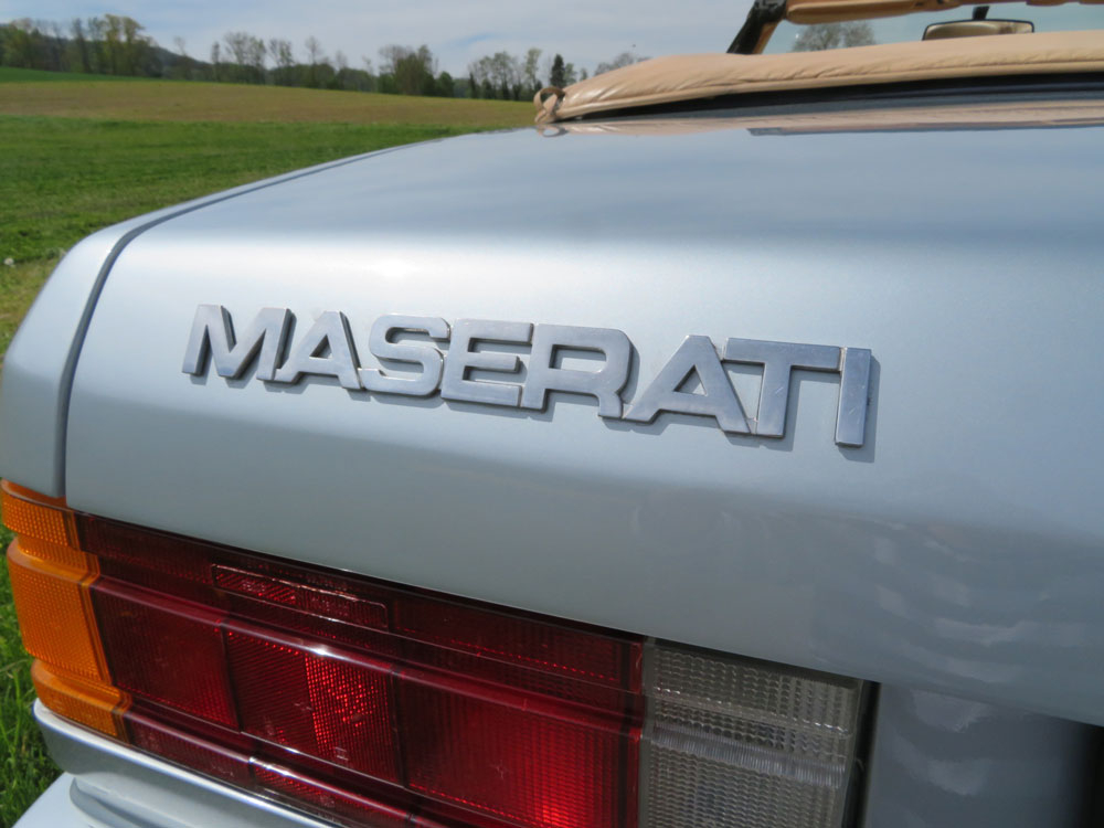 Maserati Biturbo 2.5 Spyder Cabriolet