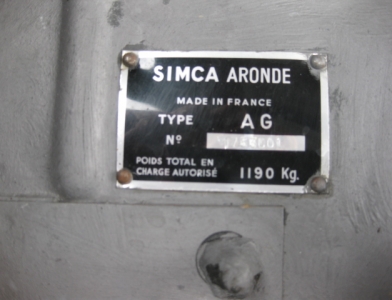 Simca Aronde Plein Ciel Coupé