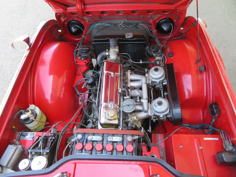 Triumph TR4A IRS Cabriolet