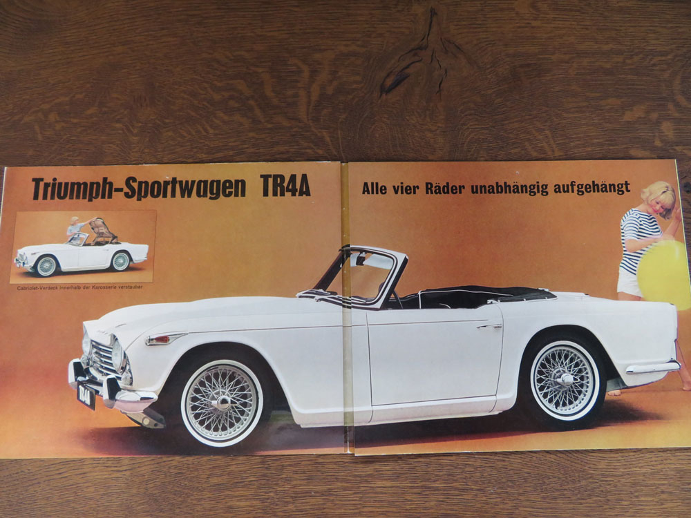Triumph TR4A IRS Cabriolet