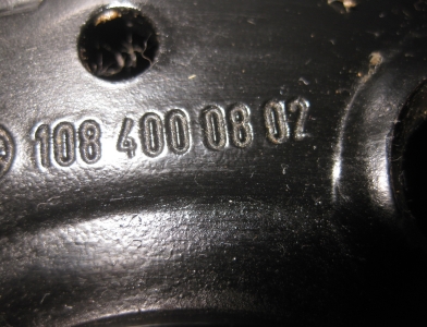 Mercedes-Benz W108 Stahlfelgen