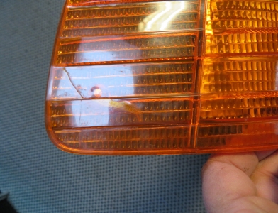 Mercedes-Benz W107 Heckleuchtenglas