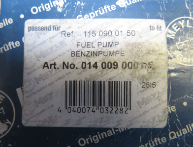 Mercedes-Benz W111 Benzinpumpe