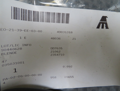 Opel Omega B Lautsprecherabdeckung