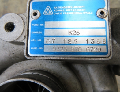 Porsche 944 Turbo Turbolader